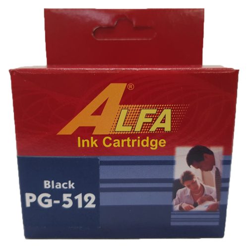 Canon PG512 fekete ALFA utángyártott tintapatron