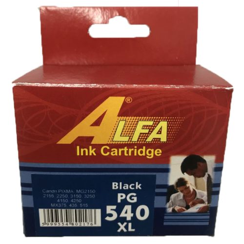 Canon PG540XL fekete ALFA utángyártott tintapatron