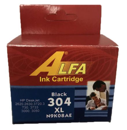 ALFA 304XL fekete (N9K08AE) tintapatron
