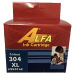HP 304XL színes (N9K07AE) ALFA utángyártott tintapatron