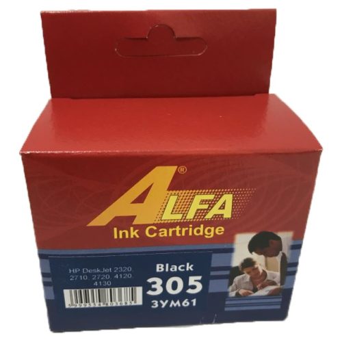 HP 305 fekete (3YM61AE) ALFA utángyártott tintapatron