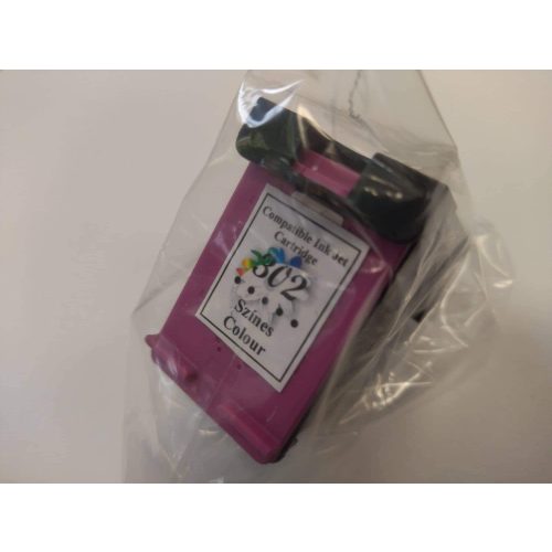 Csomagolatlan 302 színes (F6U65AE) tintapatron