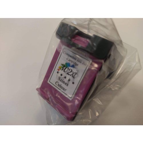 Csomagolatlan 302XL színes (F6U67AE) tintapatron