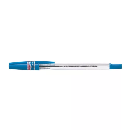 Golyóstoll 0,7mm, kupakos, N5200 Zebra, írásszín kék