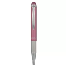   Golyóstoll metál rózsa test, Zebra Stylus Telescopic, írásszín kék