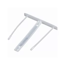   Lefűzőklip, műanyag, 85mm, Fellowes® Bankers Box, 100 db/csomag, fehér