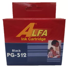 Canon PG512 fekete ALFA utángyártott tintapatron