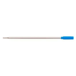   Tollbetét csavaros 0,8mm, fém ügyféltollhoz, írásszín kék