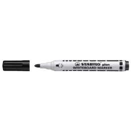   Táblamarker 2,5-3,5mm, kerek hegyű, Stabilo Plan 641/46 fekete