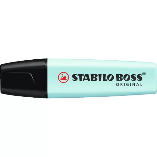 Szövegkiemelő 2-5mm, vágott hegyű, STABILO Boss original Pastel türkiz