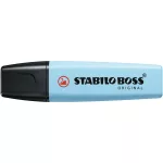 Szövegkiemelő 2-5mm, vágott hegyű, STABILO Boss original Pastel jeges kék