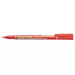 Alkoholos marker 1,2mm NF450-B Pentel vékony hegyű OHP S piros