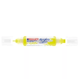  Akril marker 2-3mm, és 5-10mm, 3D kétvégű Edding 5400 neon sárga