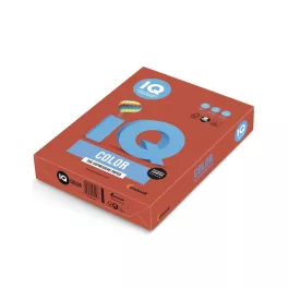   Másolópapír, színes, A4, 160g. IQ CO44 250ív/csomag, intenzív korallpiros