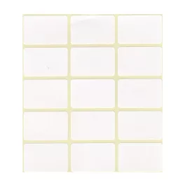 Etikett címke, 20x30mm, 4 lap, 15 címke/lap