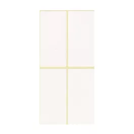 Etikett címke, 40x80mm, 15 lap, 4 címke/lap