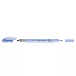   Szövegkiemelő kétvégű 1/3,5mm, vágott és kúphegyű, Pentel pasztell világoskék