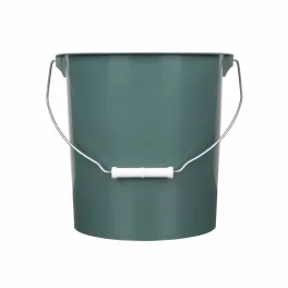   Vödör 10 literes műanyag fedél nélkül fém füllel újrahasznosított