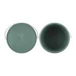 Vödör 10 literes műanyag fedél nélkül fém füllel újrahasznosított