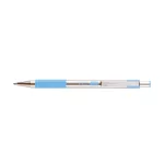 Golyóstoll 0,7mm, pasztell világoskék test, Zebra F-301, írásszín kék