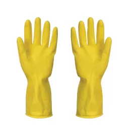 Gumikesztyű XL háztartási pár Safety First sárga