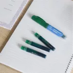Utántöltő patron cserélhető betétes táblamarkerhez Bluering zöld