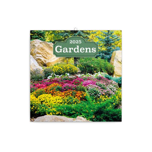 Falinaptár képes lemeznaptár 300x300mm, Gardens Realsystem 2026.