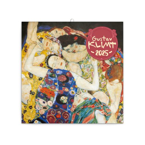 Falinaptár képes lemeznaptár 300x300mm, Gustav Klimt Realsystem 2026.