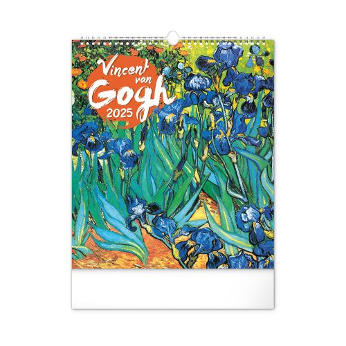 Falinaptár képes  300x340mm Vincent van Gogh Realsystem 2026.