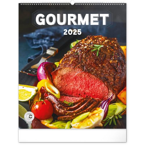 Falinaptár képes  480×560mm Gourmet  Realsystem 2026.