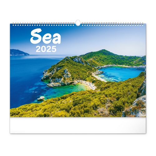 Falinaptár képes  480×330mm Sea  Realsystem 2026.