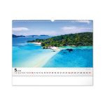 Falinaptár képes  480×330mm Sea  Realsystem 2026.