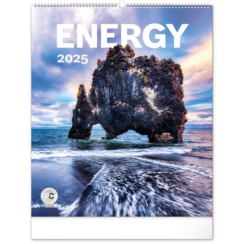Falinaptár képes  480×560mm Energy  Realsystem 2026.