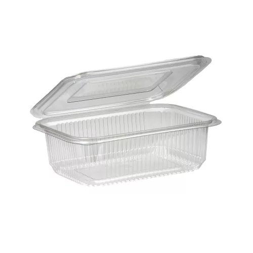 Salátás tál egybefedeles PET 750 ml 100 db/csomag