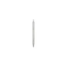 Golyóstoll 0,7mm, fém test, Zebra F-xMD, írásszín kék