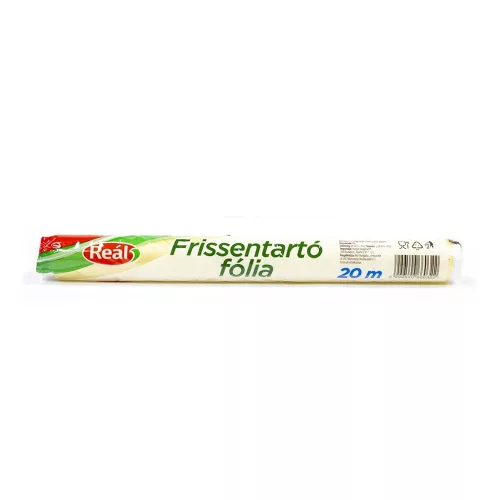 Frissentartó fólia 20 m Reál