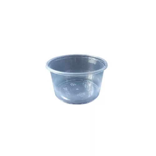 Elviteles doboz alj, kerek, Hagner/Imbisz 400 ml 50 db/csomag, natúr