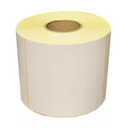   Etikett címke thermo, 100x100mm, tekercses, 600 címke/tekercs fehér