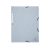 Gumis mappa karton  prespán A/4 Exacompta világosszürke