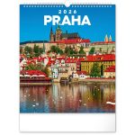 Falinaptár képes  300x340mm Prague Realsystem 2026.