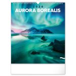 Falinaptár képes  300x340mm Aurora Borealis Realsystem 2026.