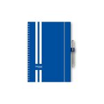 Határidőnapló InSpiral A5 heti, fehér lapokkal GT kék-fehér Dayliner 2026.