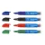 Táblamarker 3mm, kerek, cserélhető betétes, Bluering®, 4 klf. szín