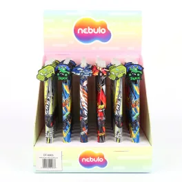 Zseléstoll radírozható, járművek, 36 db/display Nebulo