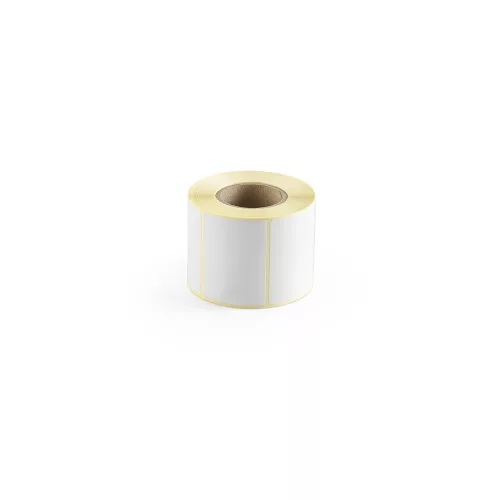 Etikett címke thermo, 40x70mm, tekercses, 1000 címke/tekercs fehér