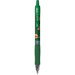   Zseléstoll 0,7mm, nyomógombos Pilot G-2 One Piece, írásszín zöld