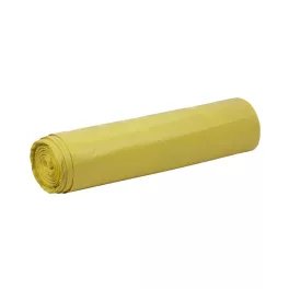   Szemeteszsák 135 liter 70 x 110 cm 25 mikron 10 db/tekercs sárga