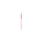 Golyóstoll 1 mm, rózsaszín tolltest, Zebra Z-Grip Pastel, írásszín kék