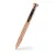 Golyóstoll 1 mm, négyszínű, Zebra Smooth, rose gold