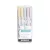 Szövegkiemelő készlet, 1,4/4 mm, kétvégű, Zebra Mildliner Highlighter Gentle, 5 különböző szín